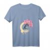 Damen Enso Kreis - Zen Kreis Buddhismus Yoga Karma Lebensbaum T-Shirt mit V-Ausschnitt – Spirituelle Kleidung für Meditation, Yoga & Karma