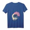 Damen Enso Kreis - Zen Kreis Buddhismus Yoga Karma Lebensbaum T-Shirt mit V-Ausschnitt – Spirituelle Kleidung für Meditation, Yoga & Karma