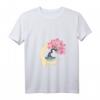 Damen Enso Kreis - Zen Kreis Buddhismus Yoga Karma Lebensbaum T-Shirt mit V-Ausschnitt – Spirituelle Kleidung für Meditation, Yoga & Karma