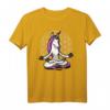 Magisches Einhorn Blume des Lebens Yoga Zen Spirituelle T-Shirt – Für Meditation, Yoga & Spirituelle Praxis