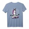 Magisches Einhorn Blume des Lebens Yoga Zen Spirituelle T-Shirt – Für Meditation, Yoga & Spirituelle Praxis