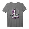 Magisches Einhorn Blume des Lebens Yoga Zen Spirituelle T-Shirt – Für Meditation, Yoga & Spirituelle Praxis