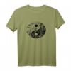 Yin Yang Qi Gong Yoga Tai Chi T-Shirt – Perfekt für Kampfsport, Meditation und chinesische Kultur