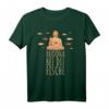 BUDDHA BEI DIE FISCHE Retro Vintage T-Shirt mit lustigem Norddeutschen Spruch – Geschenkidee für Angler, Buddhismus- und Fischfans zu Weihnachten, Geburtstag, Muttertag & mehr