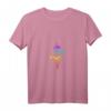 Damen Om Mantra Symbol Lotusblüte Unalome Chakra Regenbogen T-Shirt mit V-Ausschnitt – Spirituelles Yoga & Meditation Mode, Geschenk für Buddhisten & Lichtarbeiter