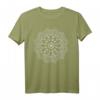Mandala Kreis Yoga Meditation T-Shirt – Stilvolle Yogakleidung für Spirituelle & Meditierende, ideales Geschenk für Yogis