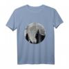 Lotusblüte Namaste Yoga T-Shirt - Aquarell Meditation Zen Bohemian Shirt für Spirituelle, Yogis & Meditierende
