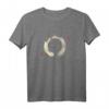Buddhismus Meditation Yoga Bonsai Zen Enso Circle Karma T-Shirt – Trendiges Vintage Design für Fans von Meditation, Yoga & Spiritualität