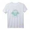 Lotusblume - Grünes Yoga T-Shirt mit Spirituellen Symbolen, Mandala & Chakren – Ideal für Meditation, Achtsamkeit & Boho Chic