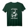 Ich gibt es nur mit meiner Bulldogge T-Shirt – Hunde-Spruch für Bulldoggen-Fans, Hundeschule & Spaziergänge