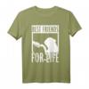 French Bulldog T-Shirt 'Best Friends for Life' – Vintage Geschenk für Hundeliebhaber, Mama & Papa, ideal für Muttertag & Vatertag