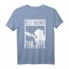 French Bulldog T-Shirt 'Best Friends for Life' – Vintage Geschenk für Hundeliebhaber, Mama & Papa, ideal für Muttertag & Vatertag