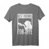 French Bulldog T-Shirt 'Best Friends for Life' – Vintage Geschenk für Hundeliebhaber, Mama & Papa, ideal für Muttertag & Vatertag