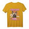 Frenchie Mädchen Frenchie Girl Französische Bulldoggen T-Shirt - Lustiges Hundemode-Design für Kinder, Damen & Herren als Geschenk