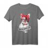 Rockabully French Bully Mädchen T-Shirt - Buntes Hundeliebhaber-Shirt für Mom, Papa, Weihnachten & Geburtstage