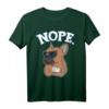 Lazy French Bulldog Dog Besitzer - Nope French Bulldog Hund T-Shirt – Lustiges Geschenk für Hunde- und Haustierliebhaber
