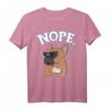 Lazy French Bulldog Dog Besitzer - Nope French Bulldog Hund T-Shirt – Lustiges Geschenk für Hunde- und Haustierliebhaber
