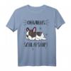 Offizielles Schlafshirt Hund Französische Bulldogge Frenchie – Lustiges Nachtoutfit für Hunde-Liebhaber, Damen & Herren, perfekte Geschenkidee für Frenchie Besitzer