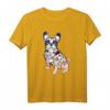 HapKitten T-Shirt mit Vintage Französischer Bulldogge und Tattoo-Design – Perfektes Geschenk für Tierliebhaber & Retro Style Fans