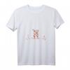Damen Hund Herzschlag T-Shirt mit Französischer Bulldogge - Vintage Design, Perfekt als Geschenk zu Weihnachten, Muttertag & Geburtstag für Tierliebhaberinnen