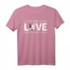 Damen & Herren Love Frenchie T-Shirt - Lustiges Bulldoggen Geschenk für Tierliebhaber & Bulldoggen-Fans zu Geburtstag & Weihnachten