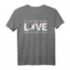 Damen & Herren Love Frenchie T-Shirt - Lustiges Bulldoggen Geschenk für Tierliebhaber & Bulldoggen-Fans zu Geburtstag & Weihnachten