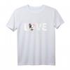 Damen & Herren Love Frenchie T-Shirt - Lustiges Bulldoggen Geschenk für Tierliebhaber & Bulldoggen-Fans zu Geburtstag & Weihnachten