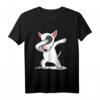 Englisch Bullterrier Tupfen-Shirt DAB mit lustigem Hundemotiv – Cooles Geschenk für Hundeliebhaber, Familien & Kinder