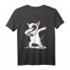Englisch Bullterrier Tupfen-Shirt DAB mit lustigem Hundemotiv – Cooles Geschenk für Hundeliebhaber, Familien & Kinder