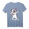 Englisch Bullterrier Tupfen-Shirt DAB mit lustigem Hundemotiv – Cooles Geschenk für Hundeliebhaber, Familien & Kinder