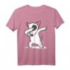 Englisch Bullterrier Tupfen-Shirt DAB mit lustigem Hundemotiv – Cooles Geschenk für Hundeliebhaber, Familien & Kinder
