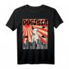 Puppy Dogzilla Japanischer Bullterrier T-Shirt – Lustiges Retro-Hundedesign für Hunde- und Tierliebhaber