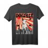 Puppy Dogzilla Japanischer Bullterrier T-Shirt – Lustiges Retro-Hundedesign für Hunde- und Tierliebhaber