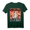 Puppy Dogzilla Japanischer Bullterrier T-Shirt – Lustiges Retro-Hundedesign für Hunde- und Tierliebhaber