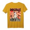 Puppy Dogzilla Japanischer Bullterrier T-Shirt – Lustiges Retro-Hundedesign für Hunde- und Tierliebhaber