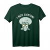 SpongeBob Schwammkopf Thaddäus Ich Hasse Alle T-Shirt - Offiziell Lizenzierte Cartoon Kleidung für Fans und Humorliebhaber