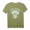 SpongeBob Schwammkopf Thaddäus Ich Hasse Alle T-Shirt - Offiziell Lizenzierte Cartoon Kleidung für Fans und Humorliebhaber