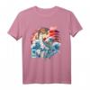 Japanischer Drache und große Welle Kanagawa Vintage T-Shirt – Japanische Kunst & Kultur, perfekte Geschenke für Männer, Frauen, Kinder & Festival-Events