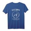 Flat Earth Society T-Shirt mit Karte des flachen Globus – Zeige deine Überzeugung und gehöre zur Flat Earth Community
