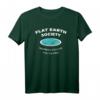 Flat Earth Society T-Shirt mit Karte des flachen Globus – Für alle, die an die flache Erde glauben und ihre Überzeugung zeigen möchten