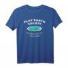 Flat Earth Society T-Shirt mit Karte des flachen Globus – Für alle, die an die flache Erde glauben und ihre Überzeugung zeigen möchten