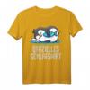 Offizielles Schlafshirt Pyjama Pinguin Penguin Fun Geschenk – Lustiges Bett- und Schlafoutfit für Damen, Herren und Teenager, ideales Geburtstagsgeschenk