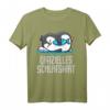 Offizielles Schlafshirt Pyjama Pinguin Penguin Fun Geschenk – Lustiges Bett- und Schlafoutfit für Damen, Herren und Teenager, ideales Geburtstagsgeschenk