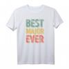 Best Major Ever Lustiges Personalisiertes Vintage Männer T-Shirt – Perfektes Geschenk für Papa, Opa, Bruder & Freunde