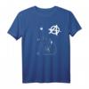 Coole Anarchie Punk T-Shirt mit Anti-Establishment Symbol – Rebellisches Design für Anarchisten & Punk-Fans