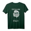Socialism Kills Anti-Sozialismus T-Shirt mit Totenkopf – Für Freiheit, Kapitalismus und gegen Kommunismus