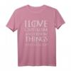 I Love Capitalism And I Know Things Kapitalismus Investieren T-Shirt – Perfektes Geschenk für Investoren, Kapitalisten & Wirtschaftsfreunde