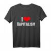 I Love Capitalism Shirt - Aktien, Kapital & Investment T-Shirt für Anleger & Wirtschaftsfans, ideales Geschenk für Börsenfreunde