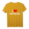 I Love Capitalism Shirt - Aktien, Kapital & Investment T-Shirt für Anleger & Wirtschaftsfans, ideales Geschenk für Börsenfreunde