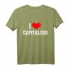 I Love Capitalism Shirt - Aktien, Kapital & Investment T-Shirt für Anleger & Wirtschaftsfans, ideales Geschenk für Börsenfreunde